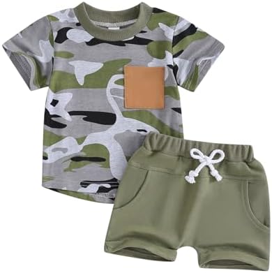 4th of July Star and Stripe Toddler Outfit Comfortable and Durable