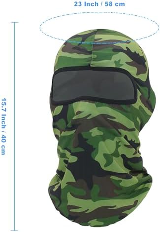 Summer Cooling Balaclava Wheebo 12-Piece Face Mask Set for Men Women
