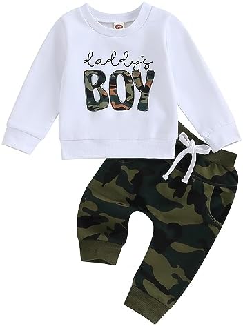 Mamas Boy Clothes Toddler Boys Fall Winter Outfit