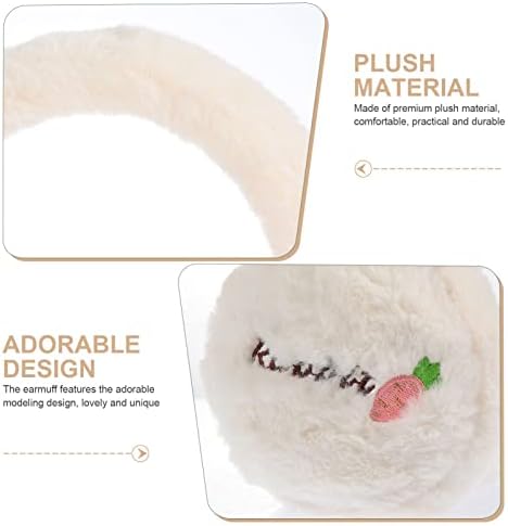 Ipetboom 1Pc Plush Ear Muffs for Winter Cold Resistance