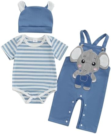 Newbgclo Baby Boy Summer Clothes Set