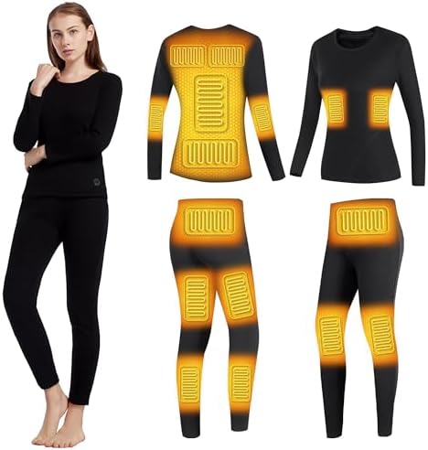 Warm and Comfortable Heating Underwear Set for Women