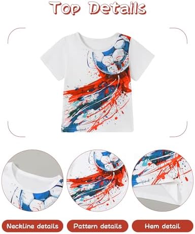 ZOEREA Toddler Boys Summer Outfit