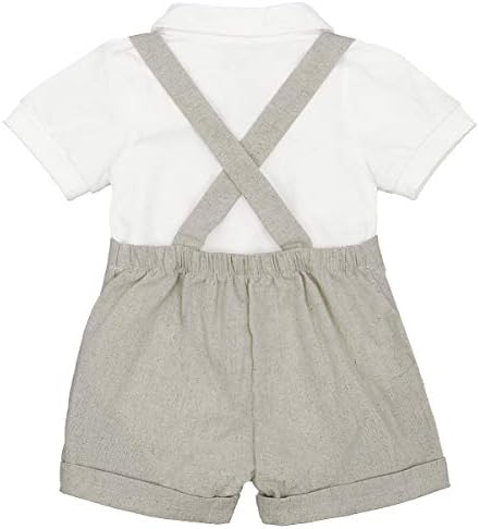 Baby Boys Formal Tuxedo Suit Set for Weddings Baptisms Party Elegance