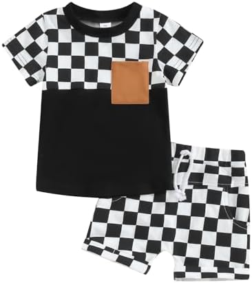 Adobabirl Trendy Baby Boy Shorts Set for Summer