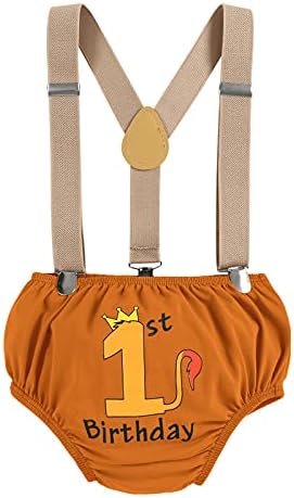 ODASDO Baby Boy Jungle Birthday Costume Set