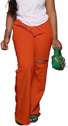 Wide Leg Pants for Women Comfortable Drawstring
