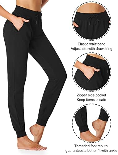 SEVEGO Tall Womens Lightweight Cotton Jogger Pants