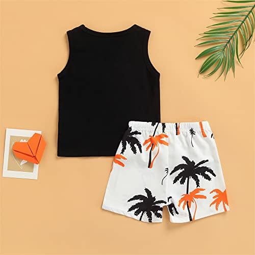 Flip-Flop Style Tanks Shorts for Boys Summer Fun