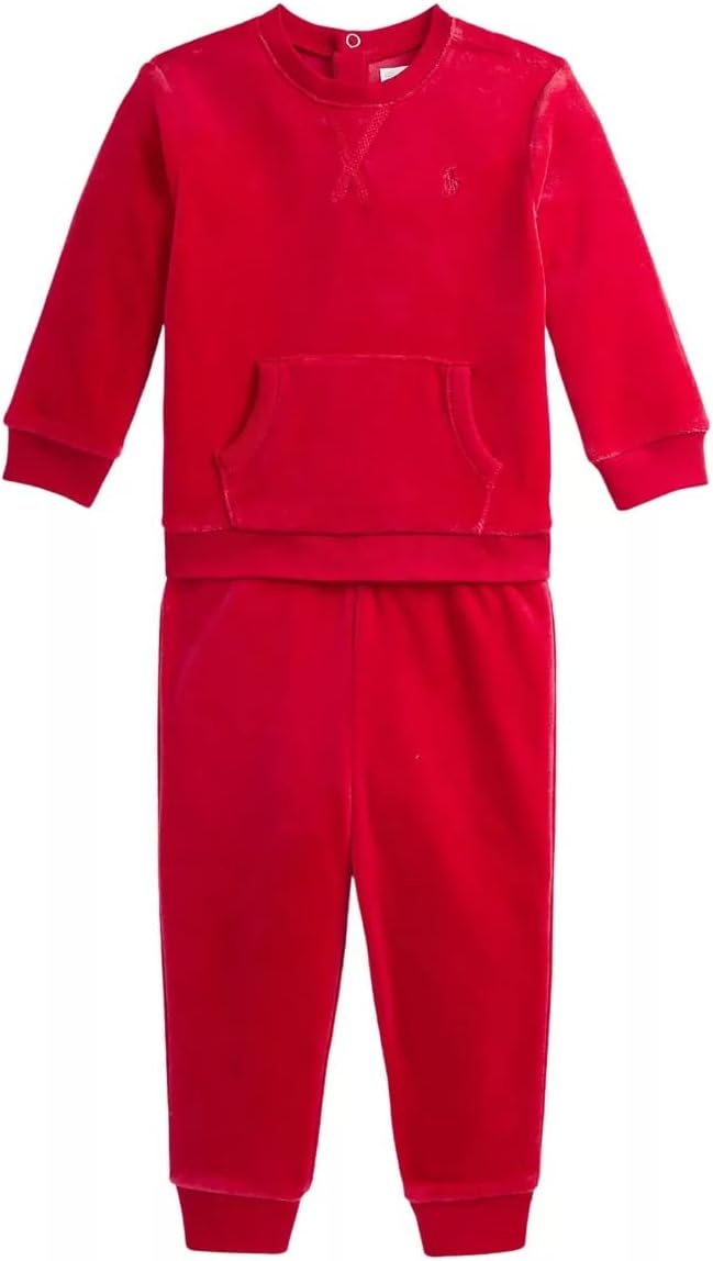POLO RALPH LAUREN Baby Boys Red Set