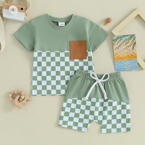 Perfect Trendy Baby Boy Summer Outfit