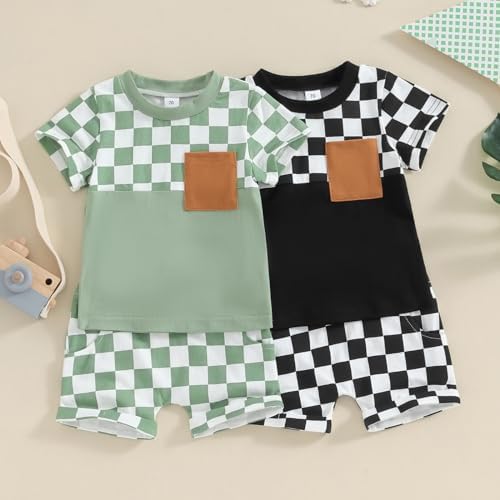 Adobabirl Trendy Baby Boy Shorts Set for Summer