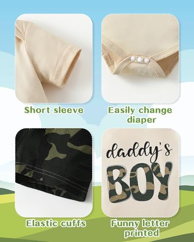 NZRVAWS - Style Comfort for Newborn Boy Camo Set