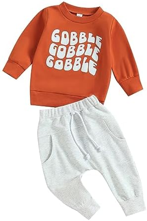 Kapsrqst Toddler Boys Fall Winter Outfit