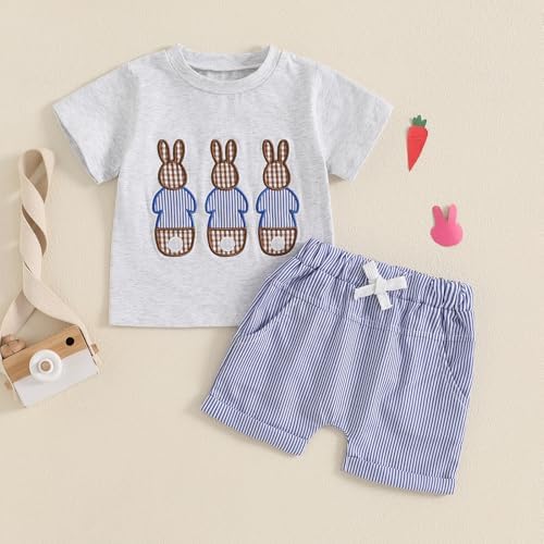 Mubineo Toddler Summer Bunny Outfit Comfy and Cute for Kids