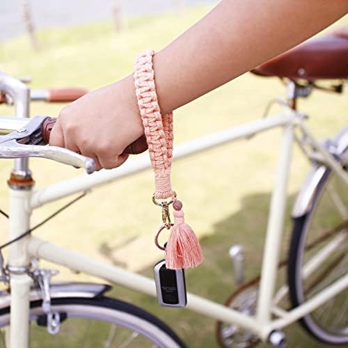 Eco-Friendly Macrame Keychain for Women