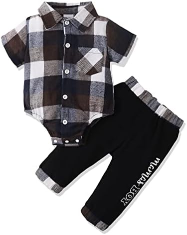Renotemy Baby Boy Romper Set