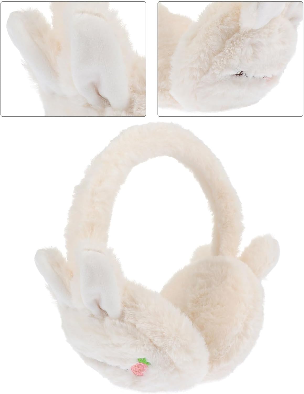 Ipetboom 1Pc Plush Ear Muffs for Winter Cold Resistance