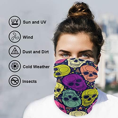 My Little Nest Geometric Skull Balaclava Mask