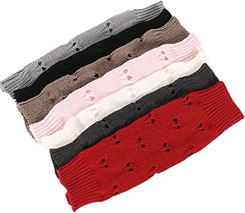 POHADON Fairy Grunge Gloves - Goth Emo Fingerless ArmWarmers