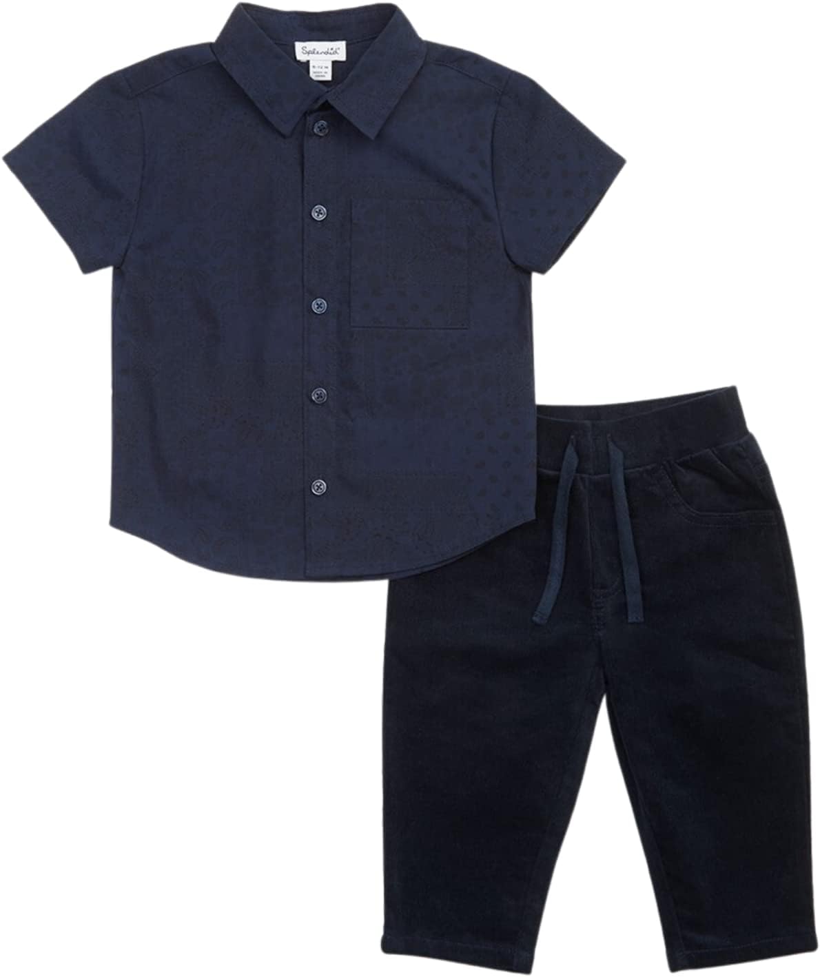 Splendid Baby-boys Plus One Button Down Set