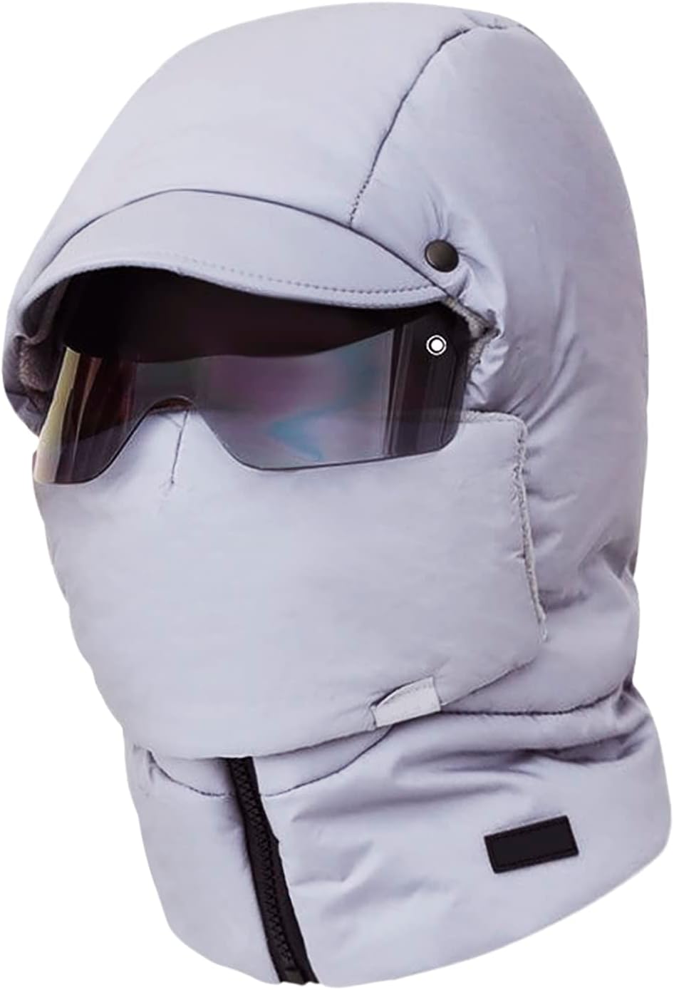 4-in-1 Waterproof Ski Cap with Mask Goggles TINAYAUE