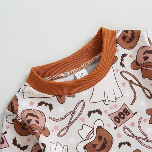 Baby Boys Halloween Outfit Set - Long Shirts Sweaters
