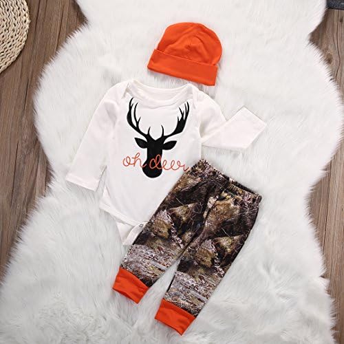 Gureui Camo Romper Onesie Set for Baby Boys
