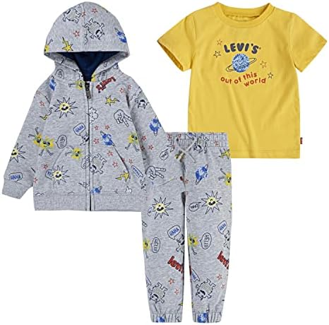 Levis Baby Boys Graphic Set - Soft Comfortable