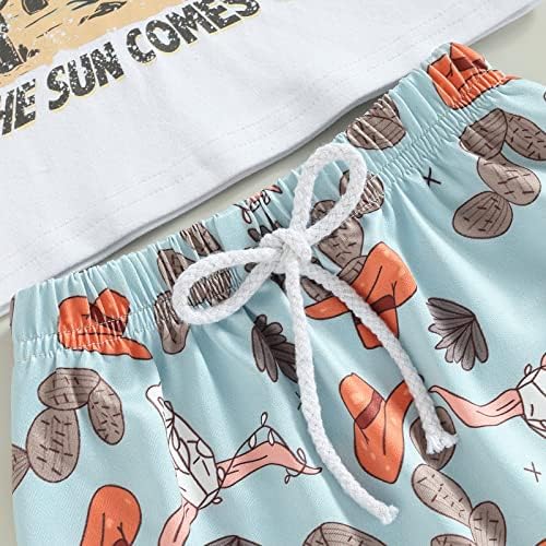 Summer Baby Boy Shorts Set