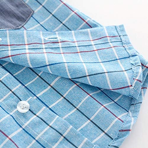 Infant Gentleman Sets Bow Tie Plaid T-Shirts Overalls 0-3 Years