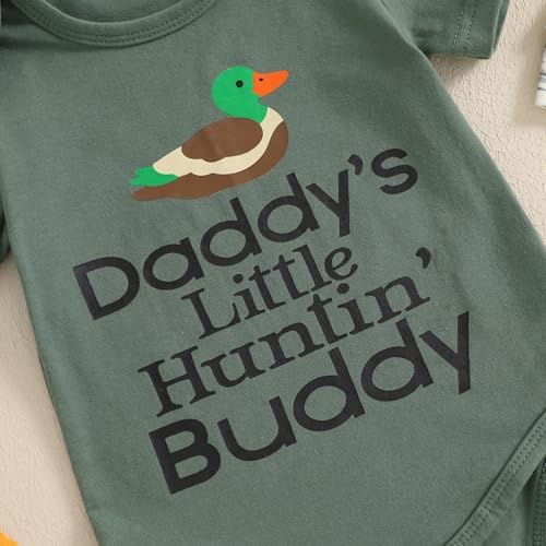 Baby Boy Duck Hunting Outfit Set