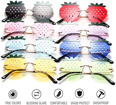 Cute Strawberry Sunglasses for Women Men