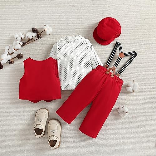 4-Piece Baby Boy Formal Outfit for gentleman Presentation