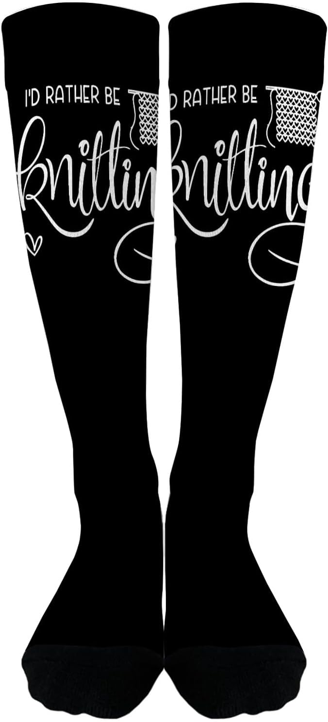 Unique Design Knitted Tube Socks