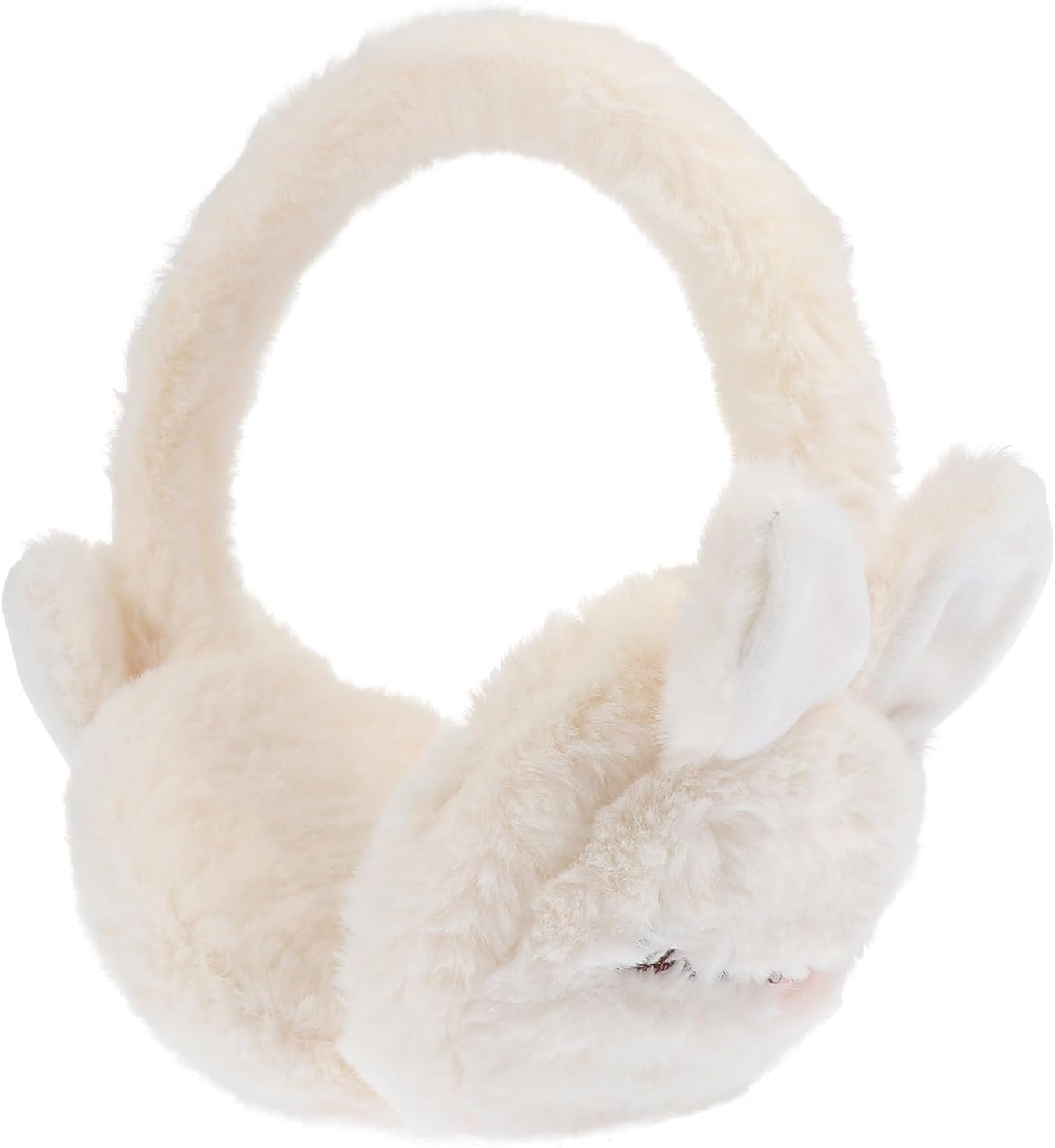 Ipetboom 1Pc Plush Ear Muffs for Winter Cold Resistance