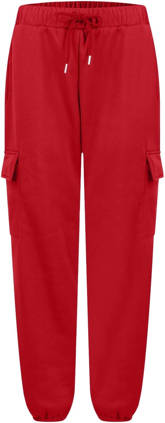 High Waist Cargo Drawsamp sweatpants for Women