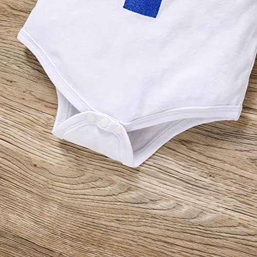 GRNSHTS 1st Birthday Baby Boy Bow Tie Romper - Funny First Party Gown