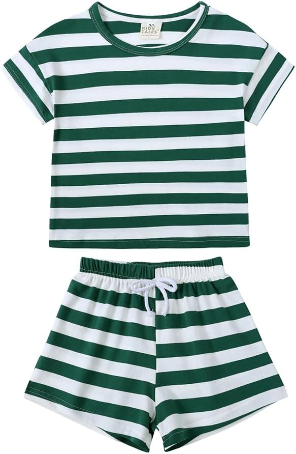 Kids Tales Toddler Action Stripped Print Set - Battle Tested for Day Night