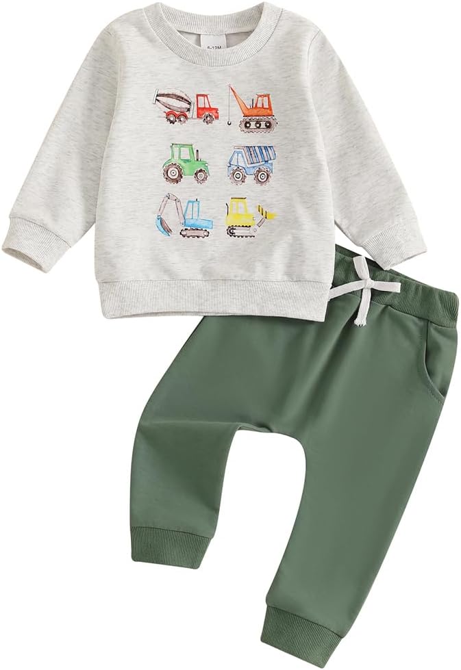 Pudcoco Toddler Boys Construction Truck Excavator