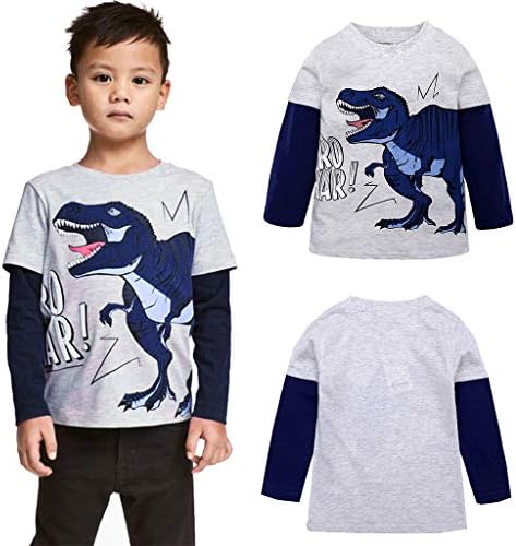 Comfortable Toddler Dinosaur Cartoon Clothing Set
