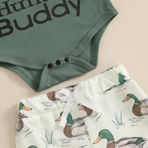 Baby Boy Duck Hunting Outfit Set