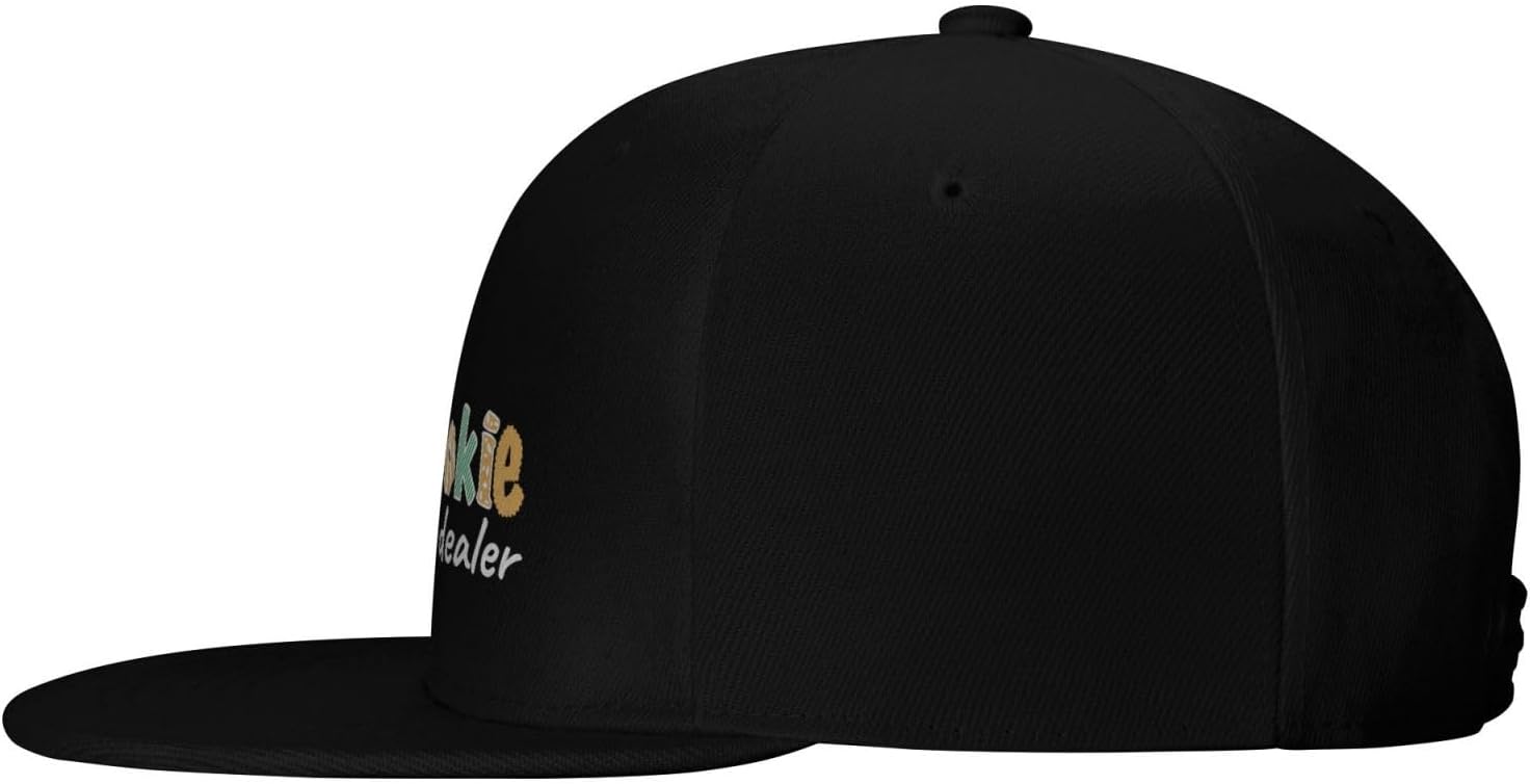Cookie Dealer Flat Bill Cap Black