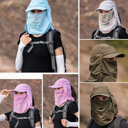 Gorra Protectora de Rostro Full Face Mask for Cycling Fishing