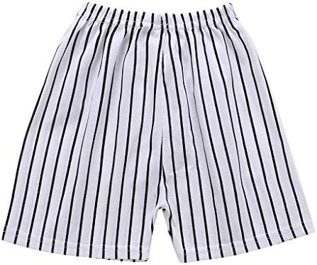 AMIMOJY Kids Cartoon Animal Printed Summer Outfit for Boys