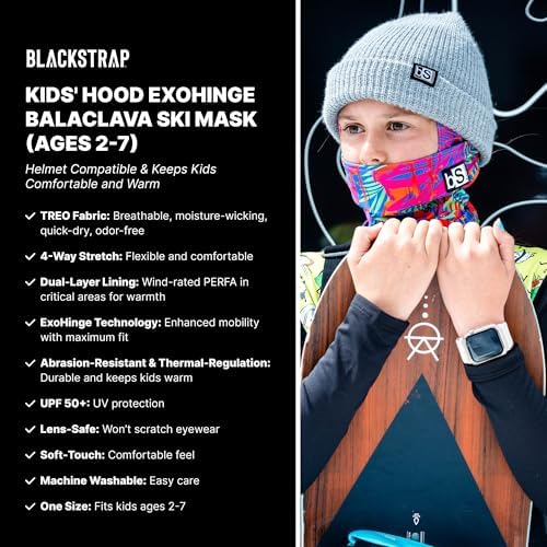 Comfortable Warm Ski Mask for Kids
