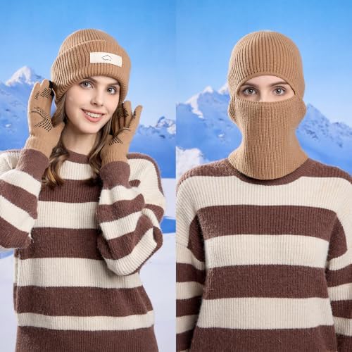 Warm Skull Knit Beanie