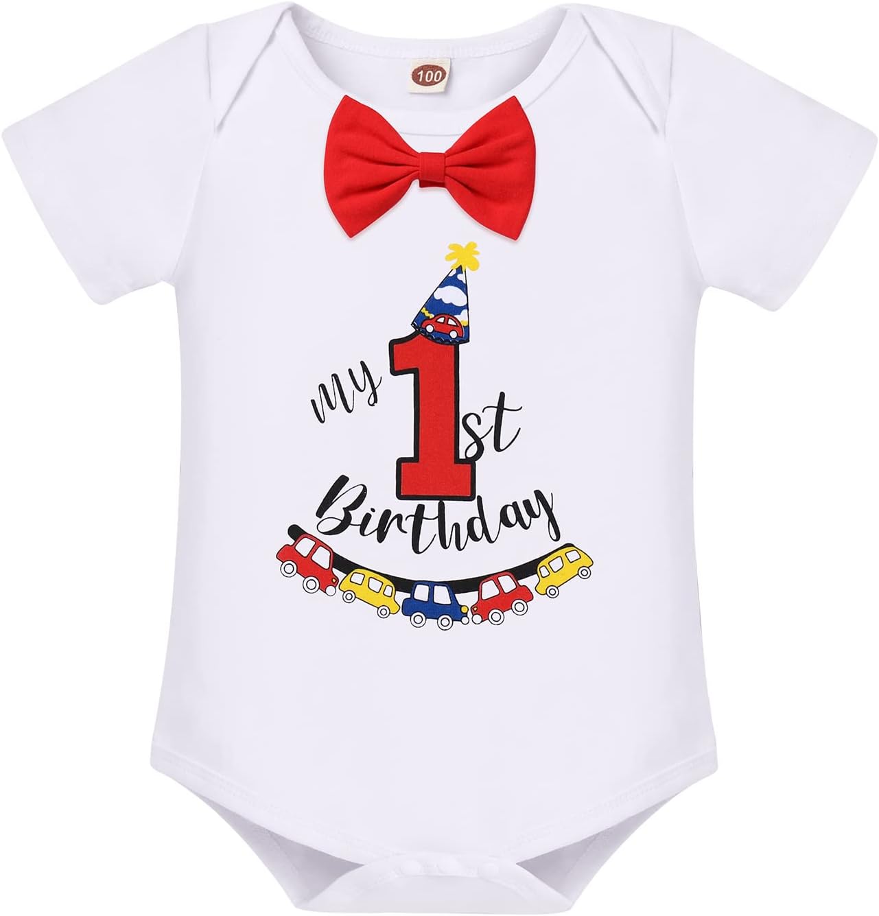 Elegant Baby Boy First Birthday Cake Smash Set