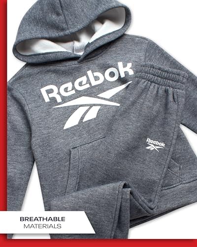 Reebok toddler boys active fleece sweatshirt and jogger set
