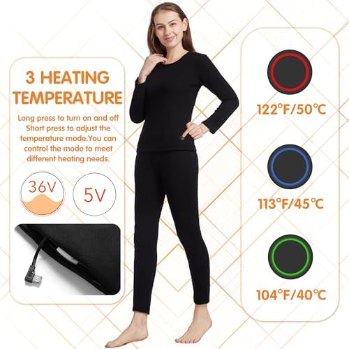 Warm Comfortable Heated Underwear for Women